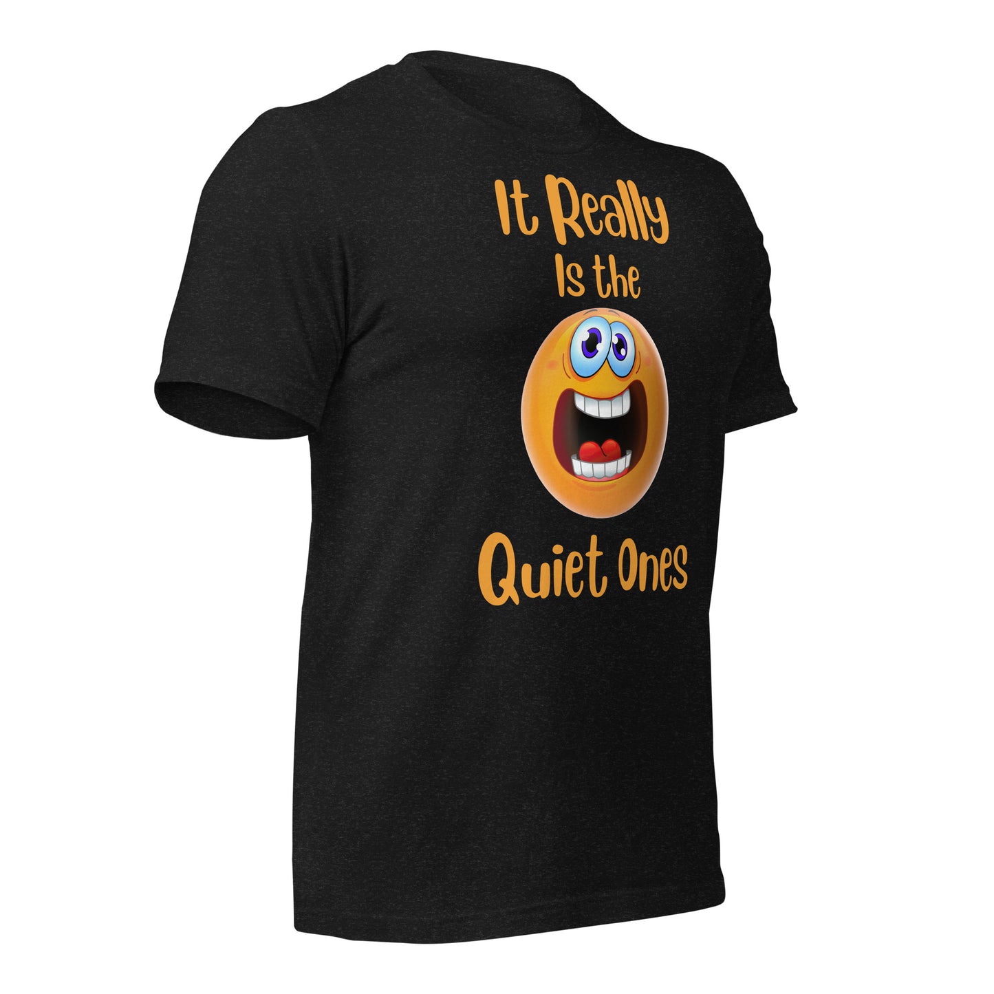 It Really is the Quiet Ones Quality Cotton Bella Canvas Adult T-Shirt