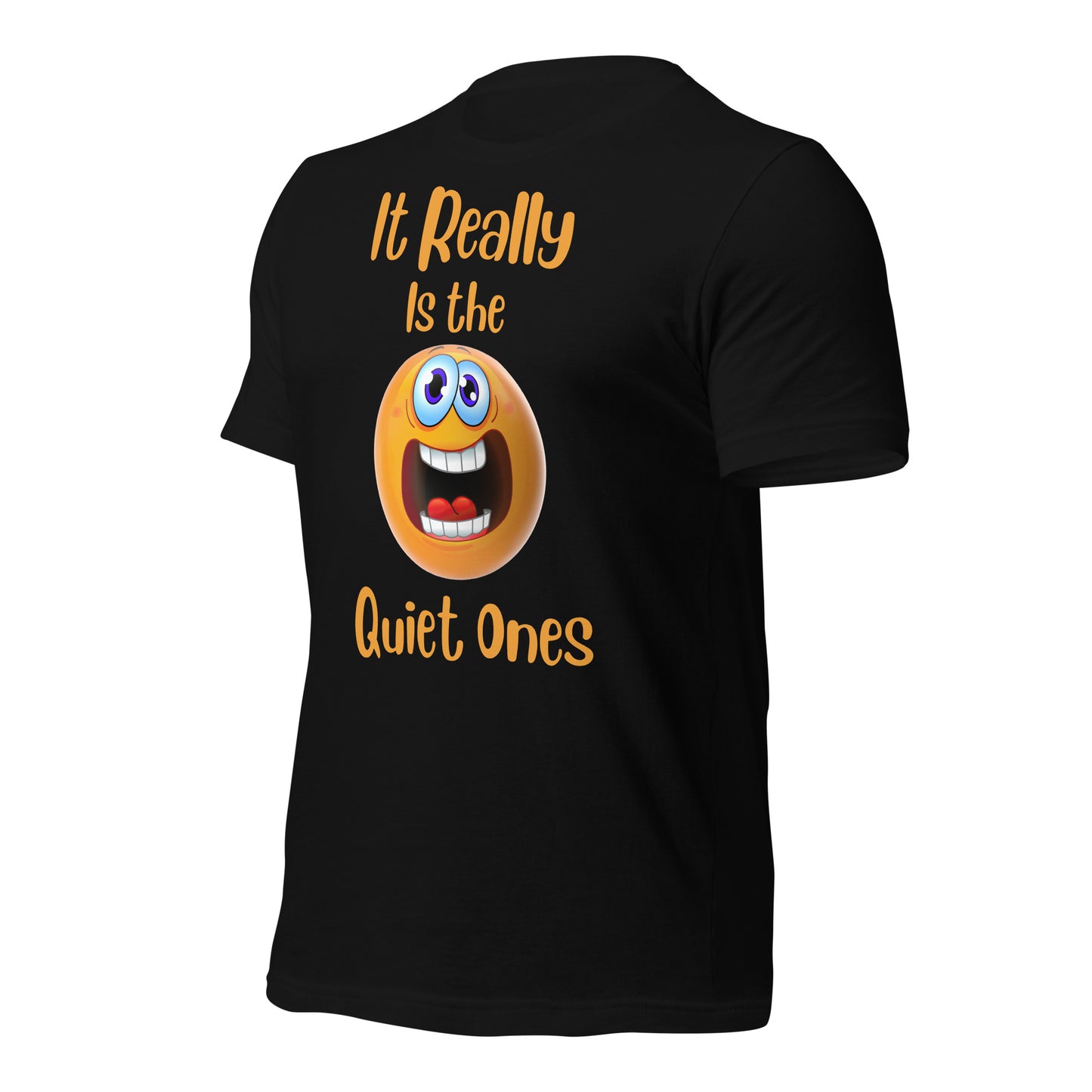 It Really is the Quiet Ones Quality Cotton Bella Canvas Adult T-Shirt