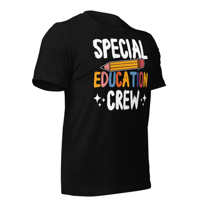 Special Education Crew Teacher Bella Canvas Unisex T-Shirt