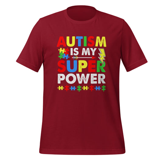 Autism Acceptance Together Quality Cotton Bella Canvas Adult T-Shirt
