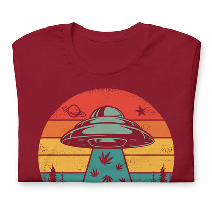 Area 420 UFO Bella Canvas Adult T-Shirt