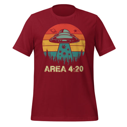 Area 420 UFO Bella Canvas Adult T-Shirt