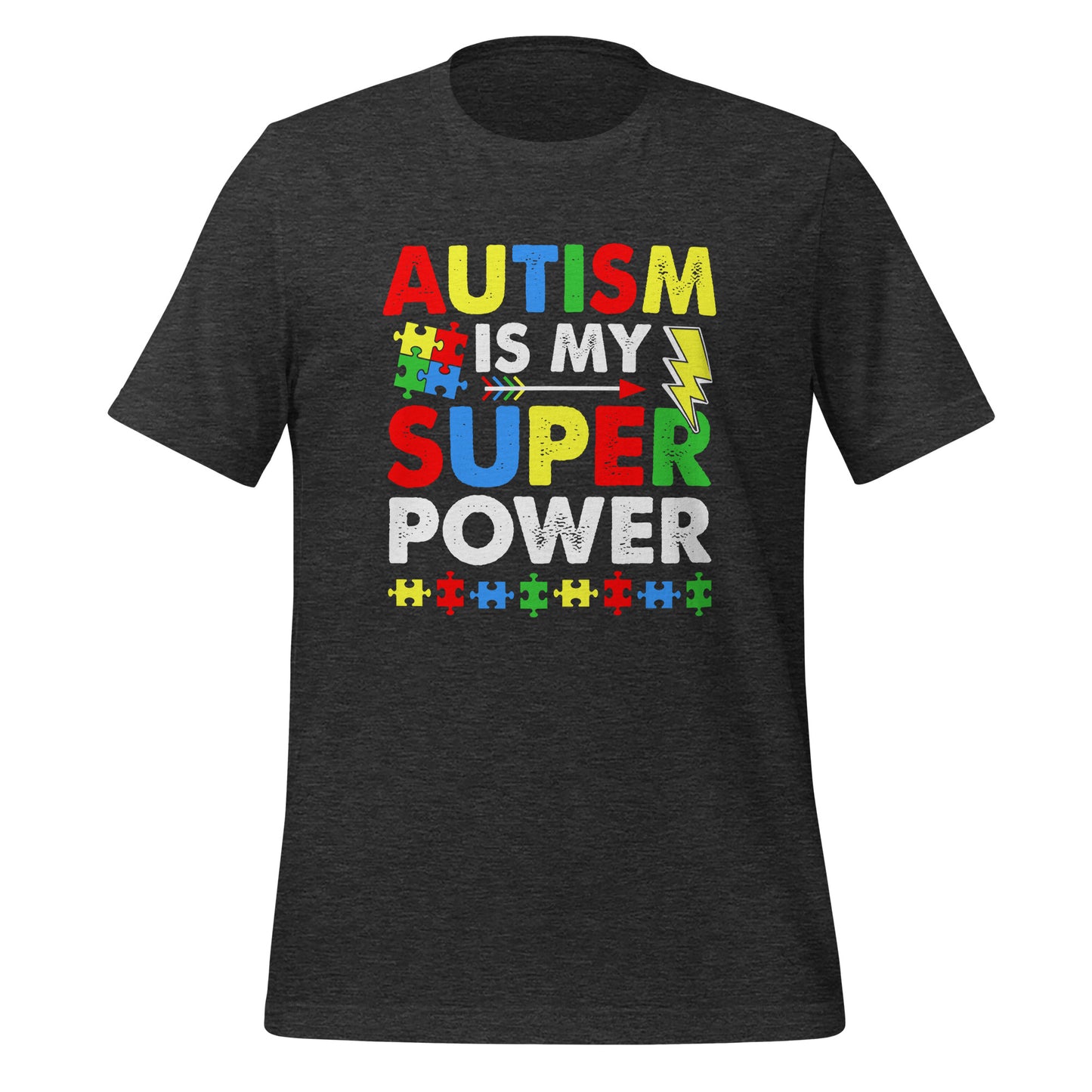 Autism Acceptance Together Quality Cotton Bella Canvas Adult T-Shirt