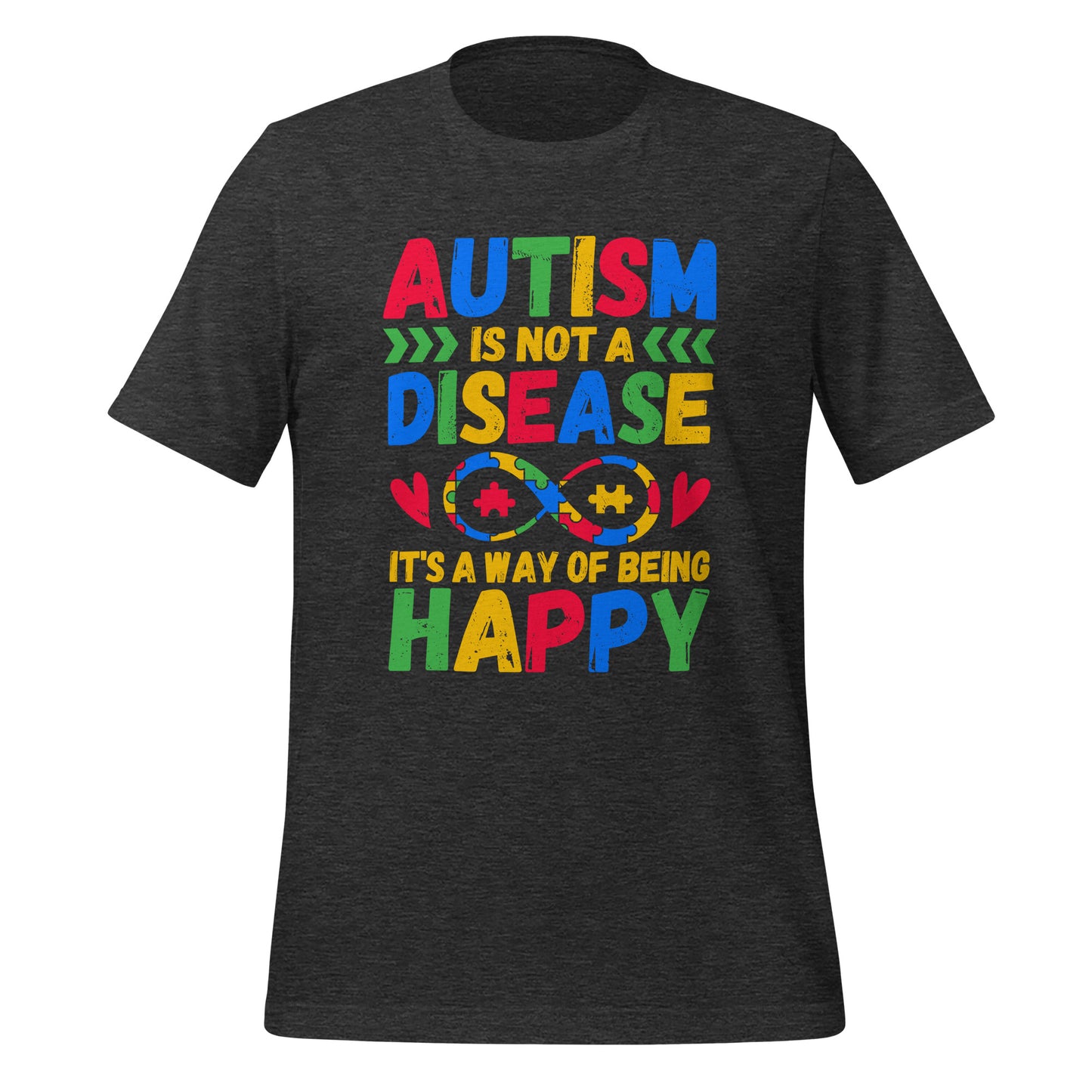 Autism Acceptance Together Quality Cotton Bella Canvas Adult T-Shirt