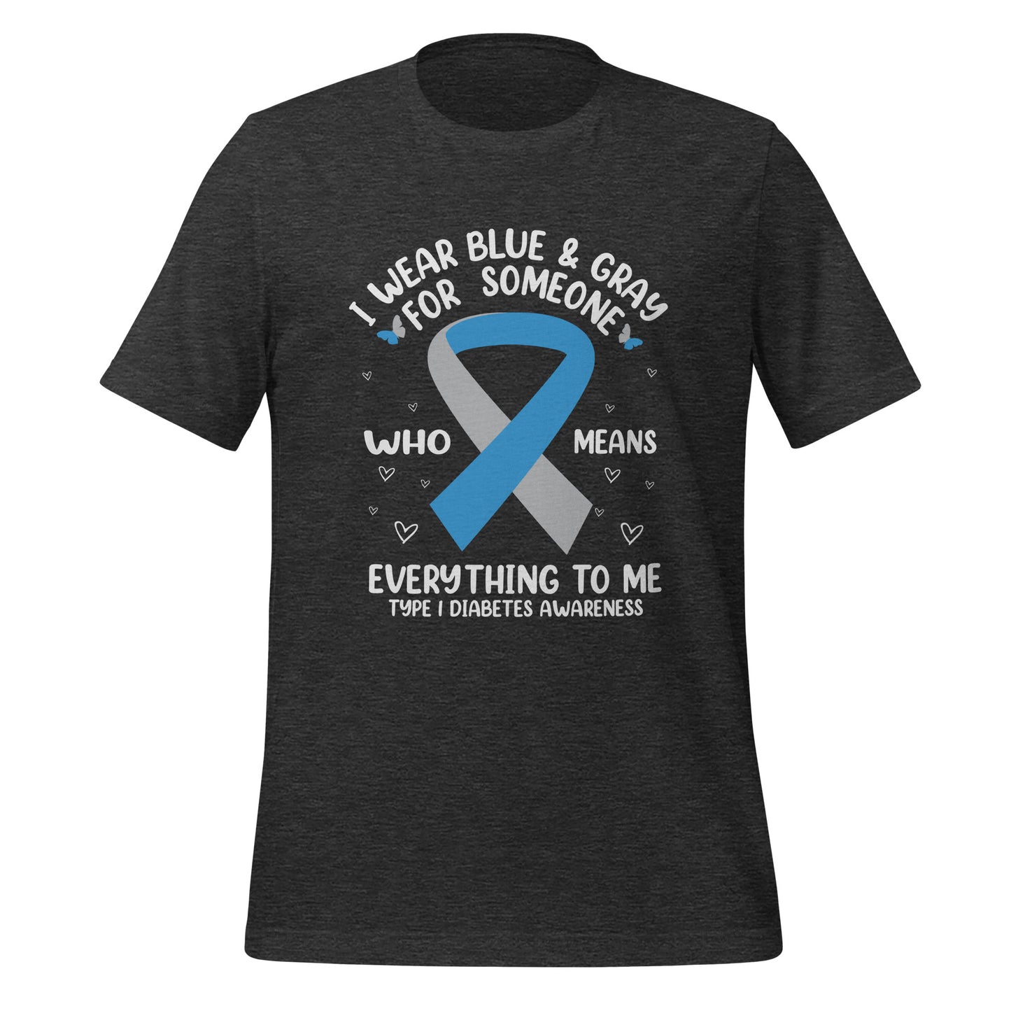 Diabetes Awareness Quality Cotton Bella Canvas Adult T-Shirt