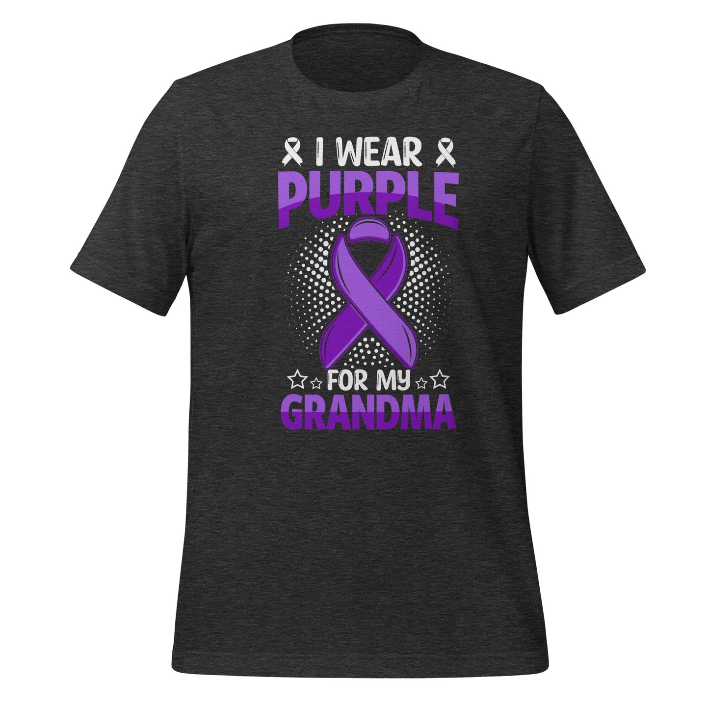 Alzheimer's Awareness Quality Cotton Bella Canvas Adult T-Shirt