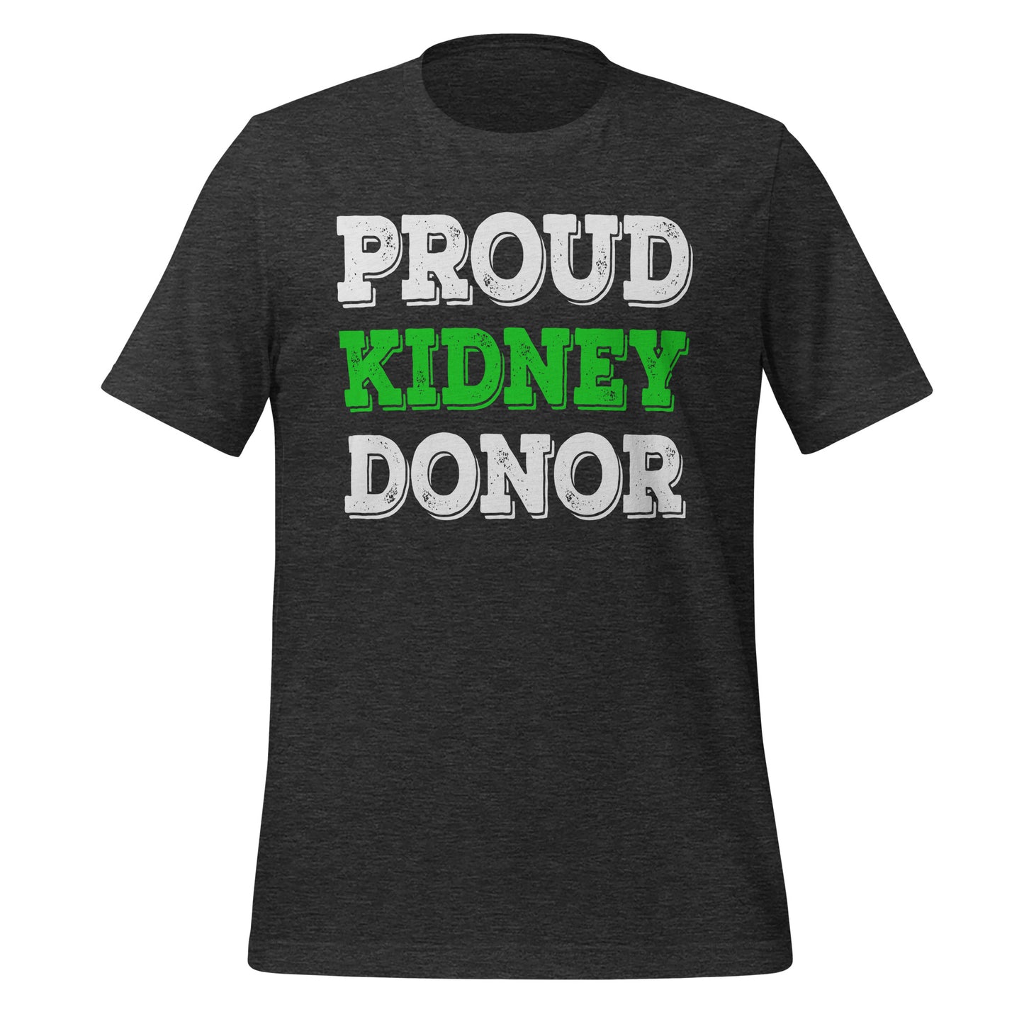 Proud Kidney Donor Quality Cotton Bella Canvas Adult T-Shirt