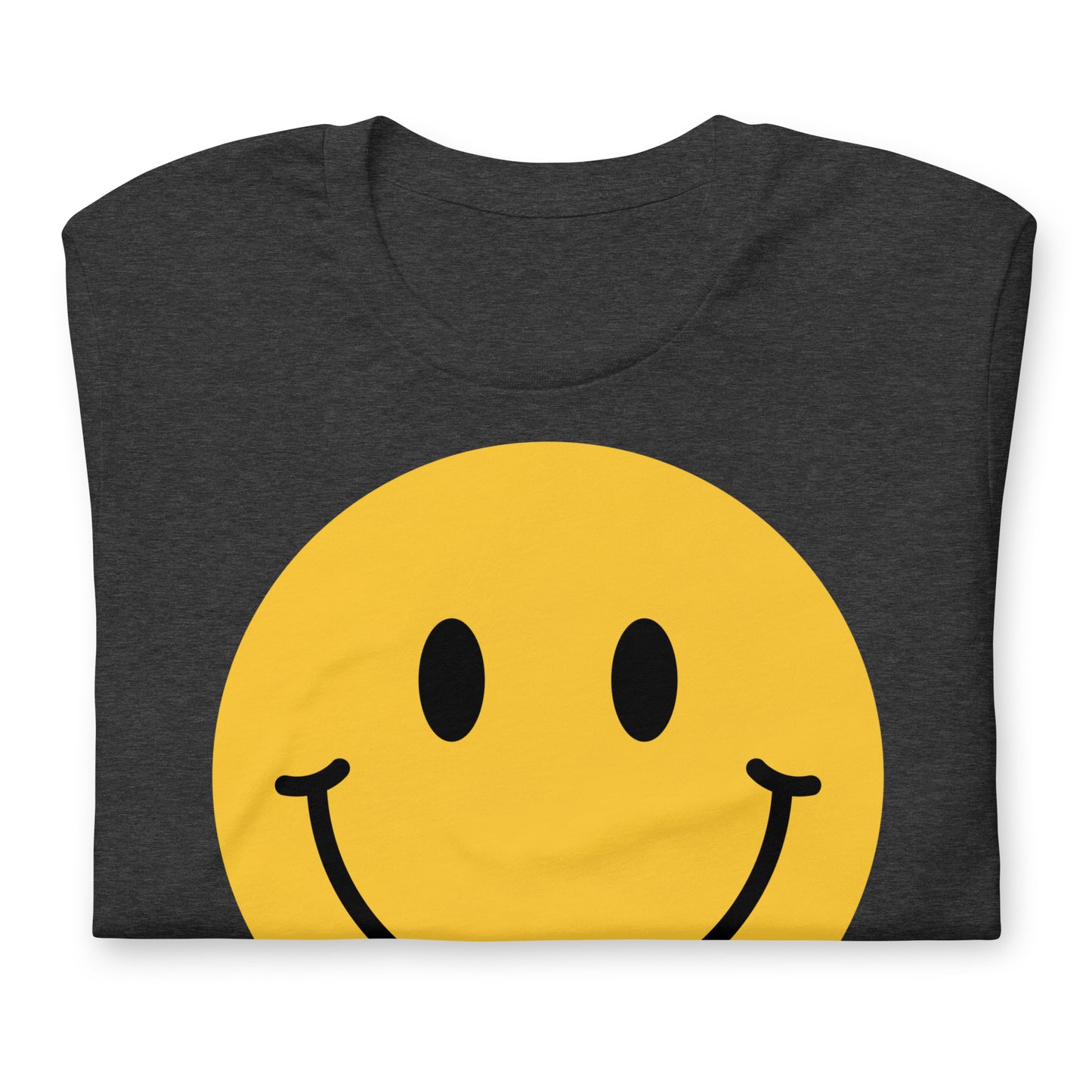 Smiley Face Quality Cotton Bella Canvas Adult T-Shirt