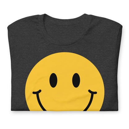 Smiley Face Quality Cotton Bella Canvas Adult T-Shirt