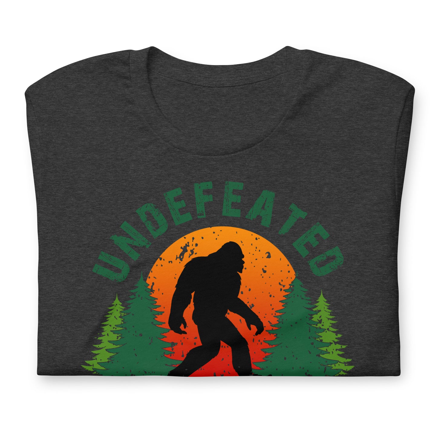 Undefeated Hide & Seek Champion Bigfoot Bella Canvas Adult T-Shirt