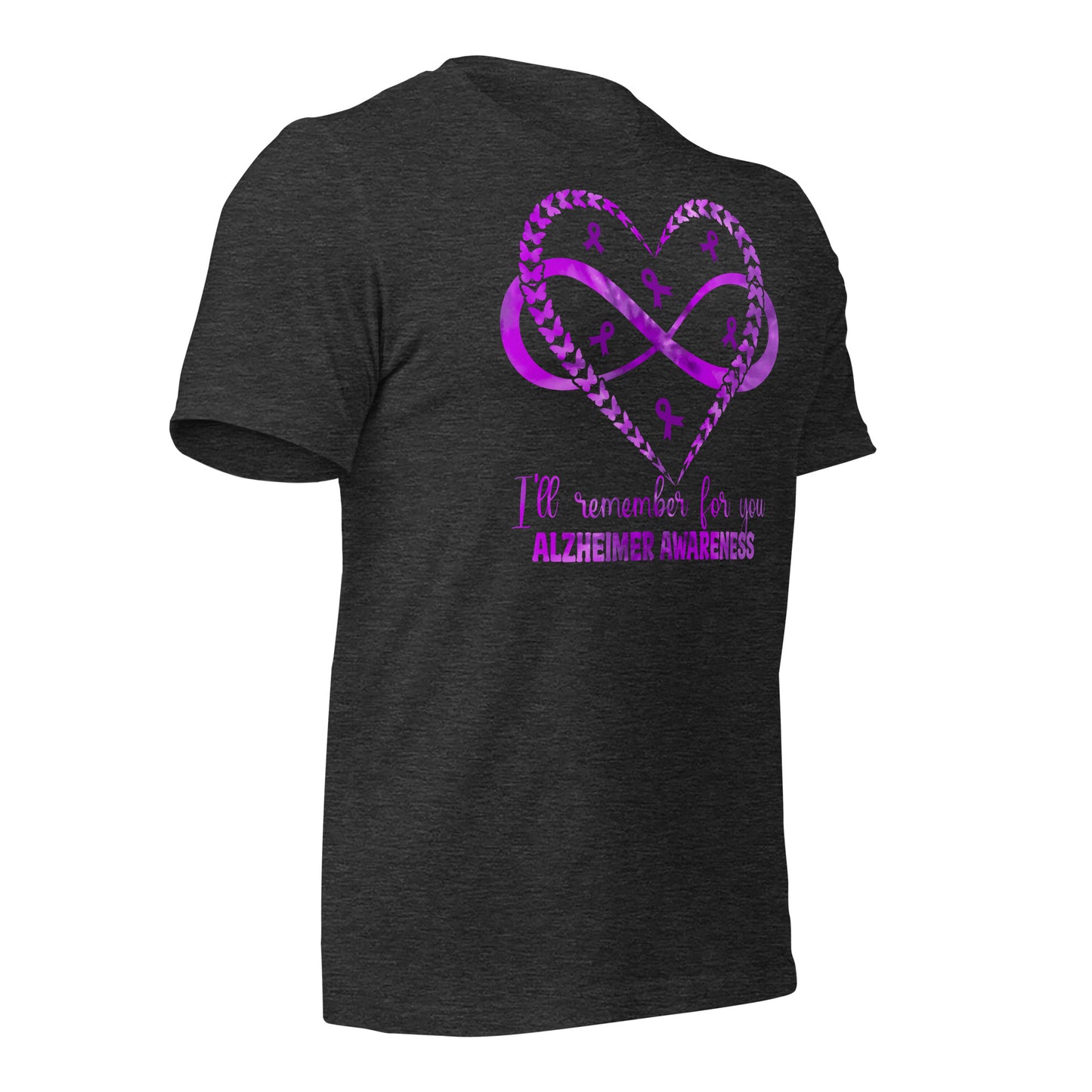 Alzheimer's Awareness Quality Cotton Bella Canvas Adult T-Shirt