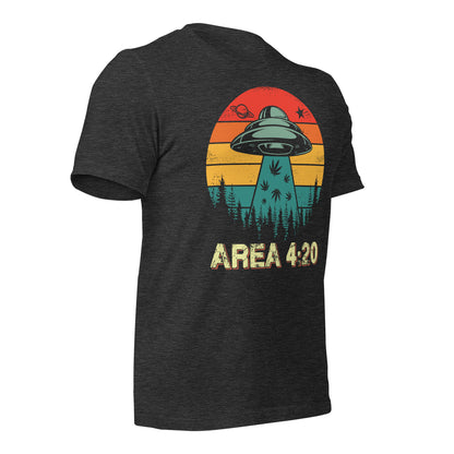 Area 420 UFO Bella Canvas Adult T-Shirt