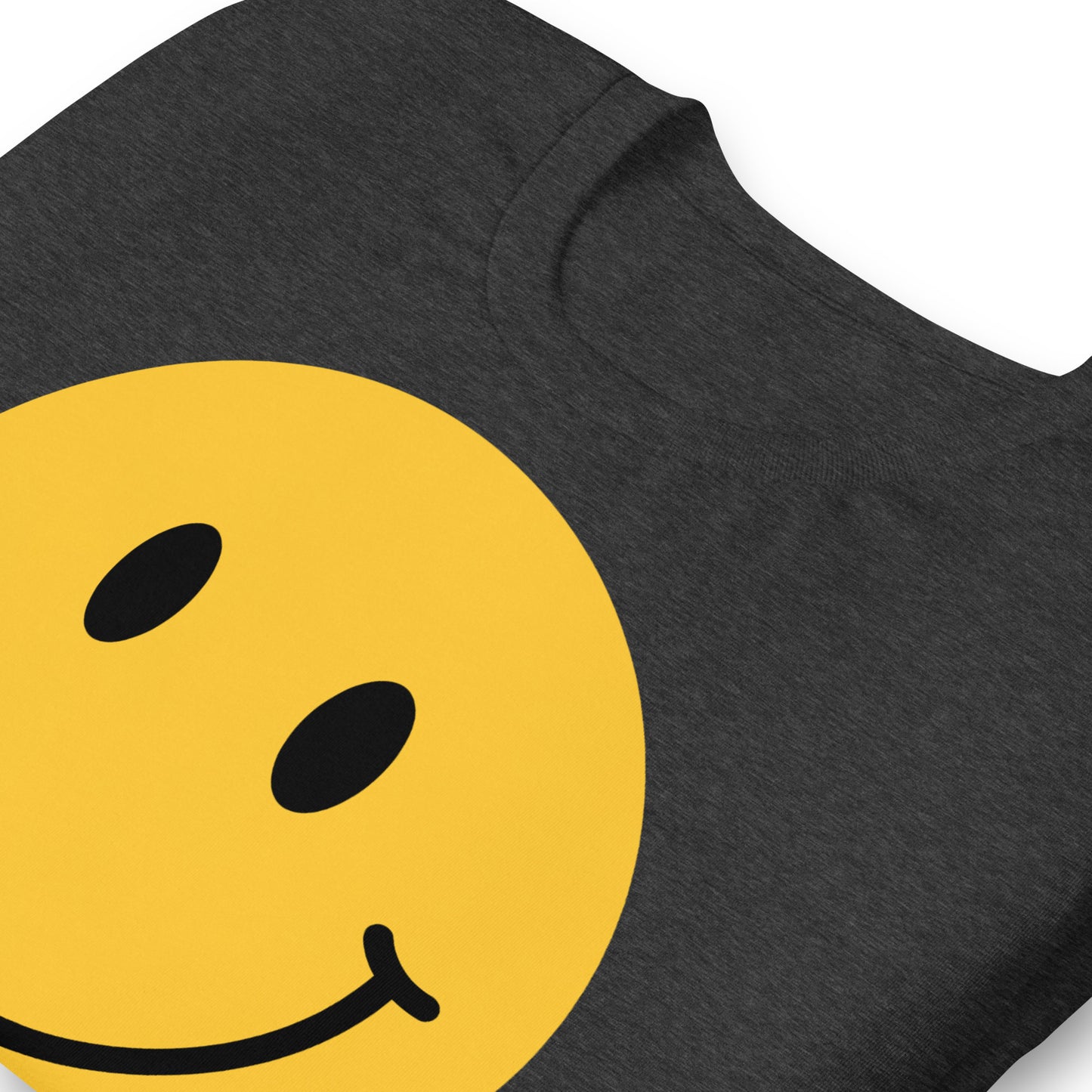 Smiley Face Quality Cotton Bella Canvas Adult T-Shirt