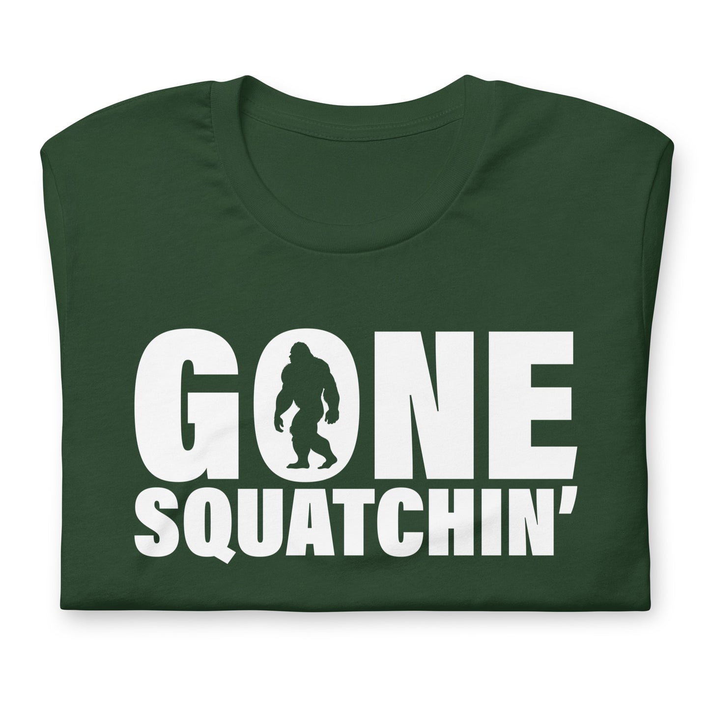 Gone Squtchin' Bigfoot Bella Canvas Adult T-Shirt