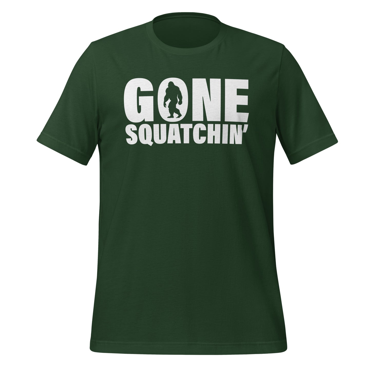 Gone Squtchin' Bigfoot Bella Canvas Adult T-Shirt