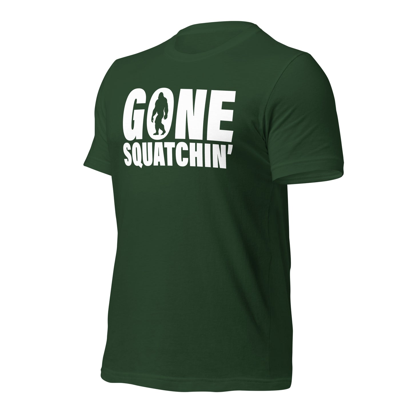 Gone Squtchin' Bigfoot Bella Canvas Adult T-Shirt