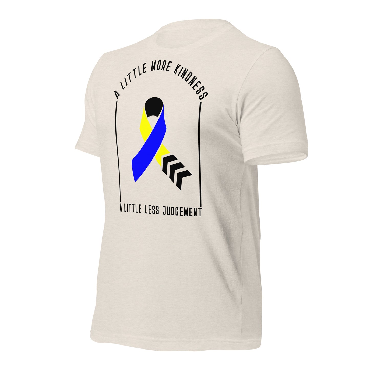 A Little More Kindness Down Syndrome Awareness Quality Cotton Bella Canvas Adult T-Shirt