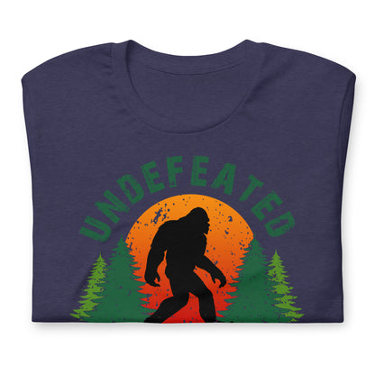 Undefeated Hide & Seek Champion Bigfoot Bella Canvas Adult T-Shirt