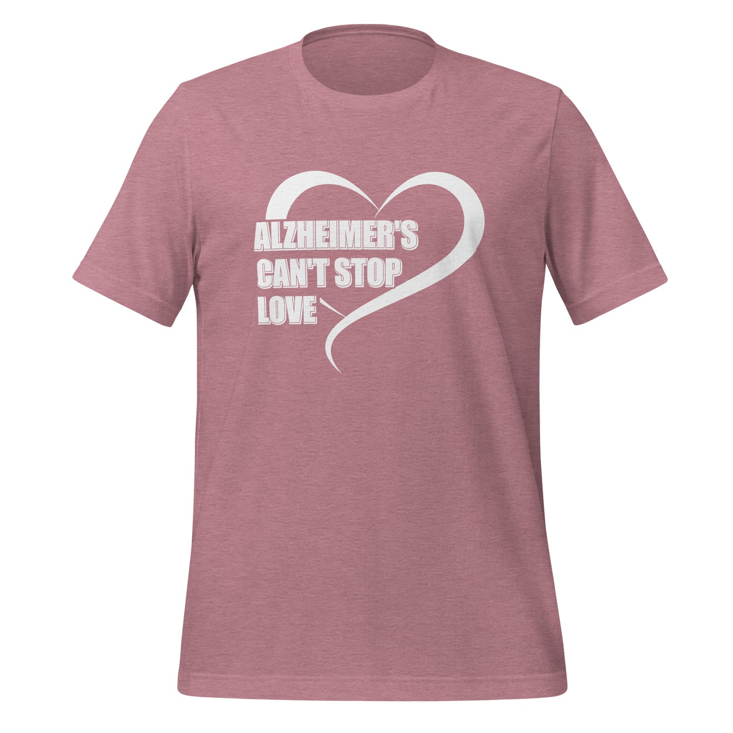 Alzheimer's Awareness Quality Cotton Bella Canvas Adult T-Shirt