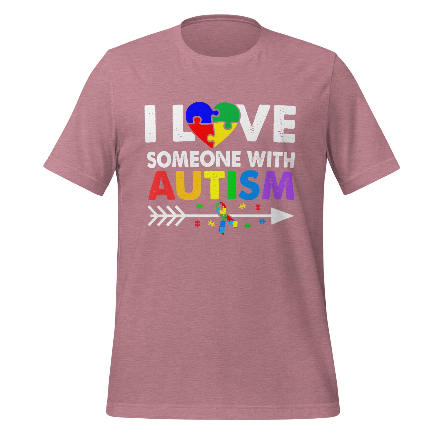 Autism Acceptance Together Quality Cotton Bella Canvas Adult T-Shirt