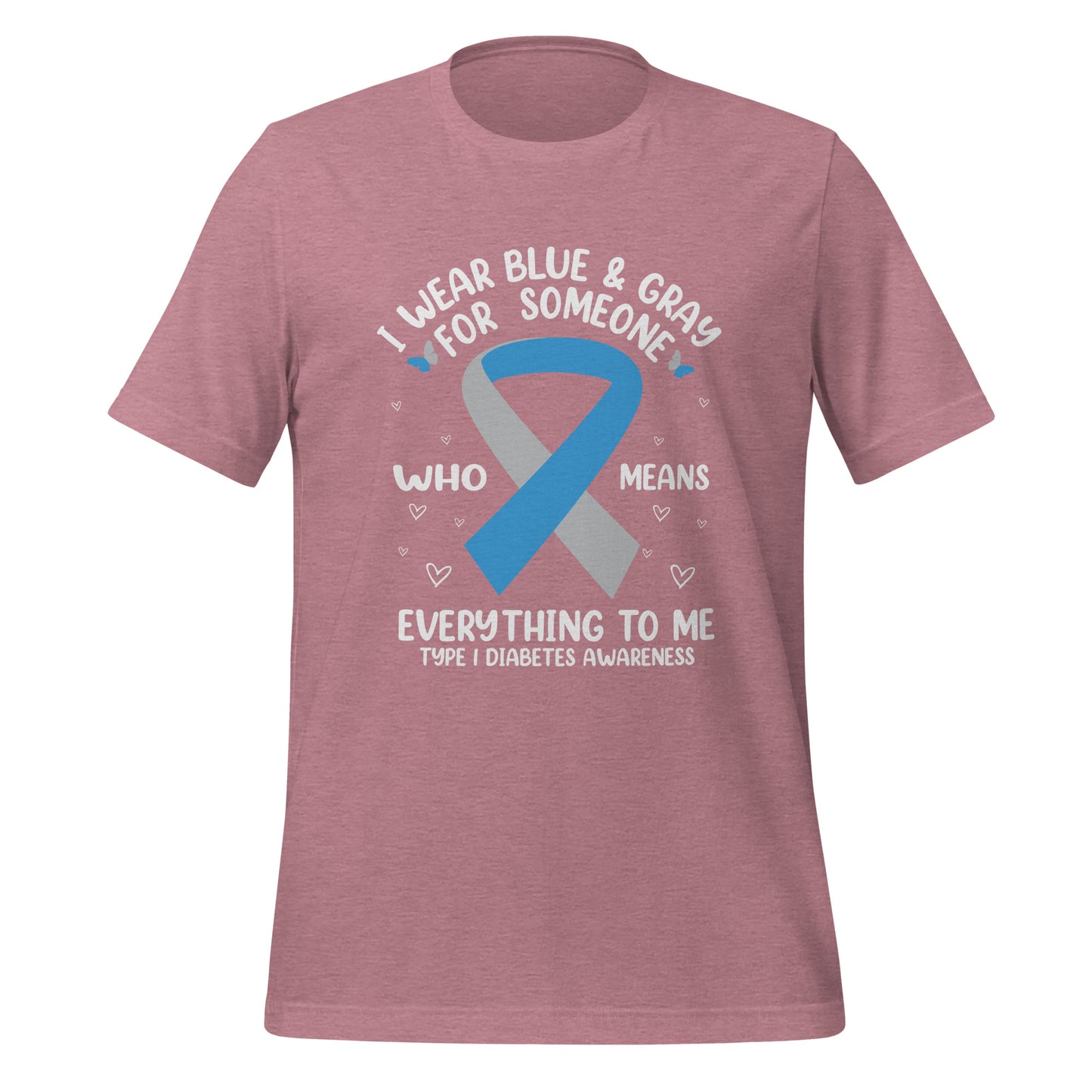 Diabetes Awareness Quality Cotton Bella Canvas Adult T-Shirt