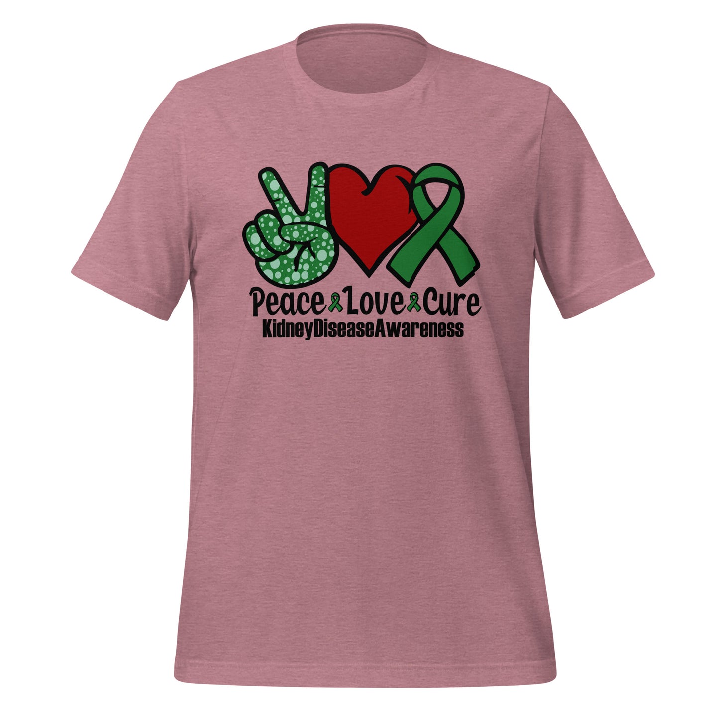 Kidney Awareness Quality Cotton Bella Canvas Adult T-Shirt