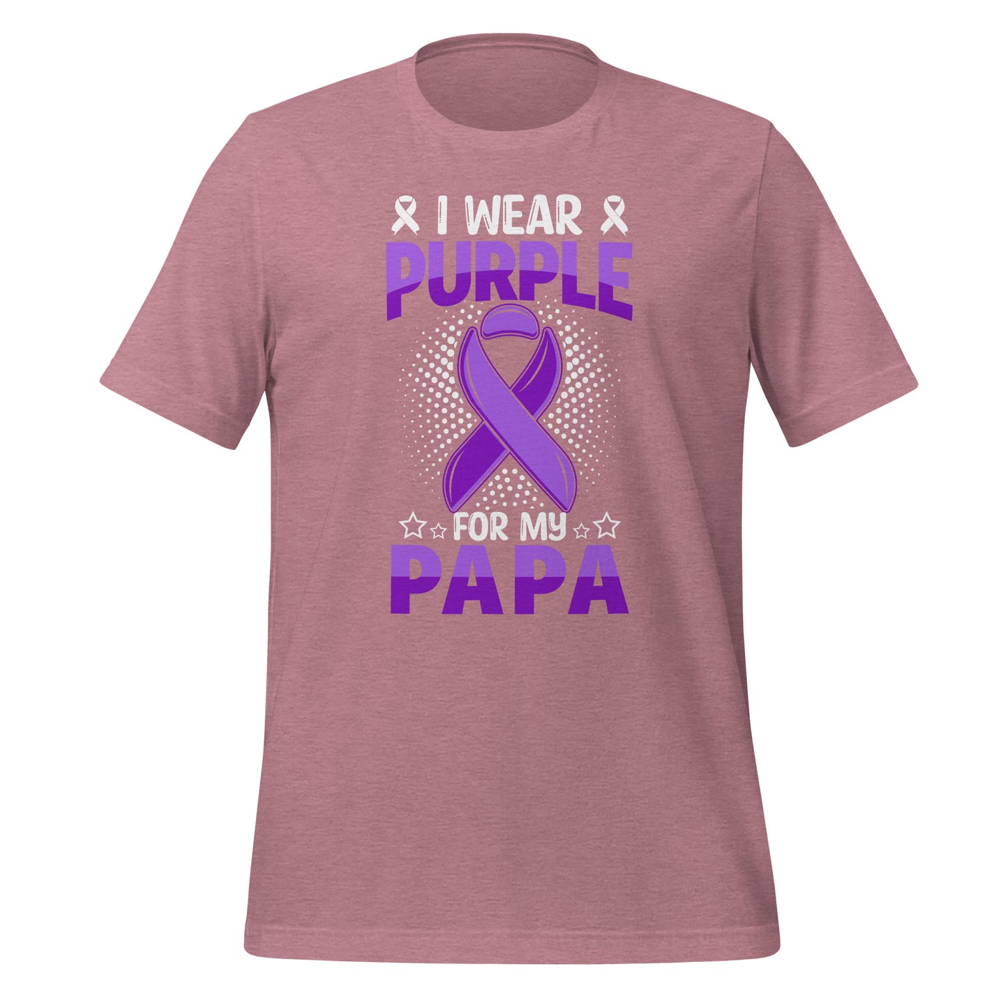 Alzheimer's Awareness Quality Cotton Bella Canvas Adult T-Shirt