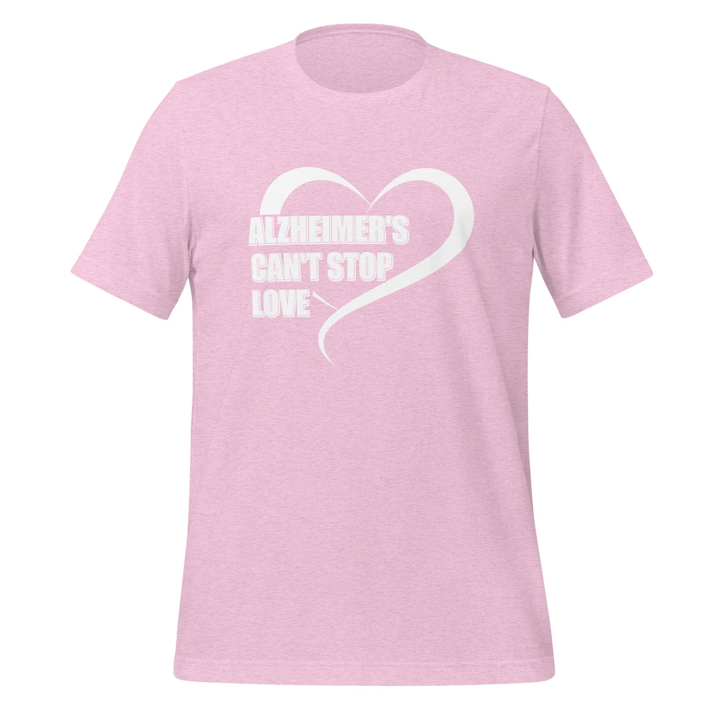 Alzheimer's Awareness Quality Cotton Bella Canvas Adult T-Shirt