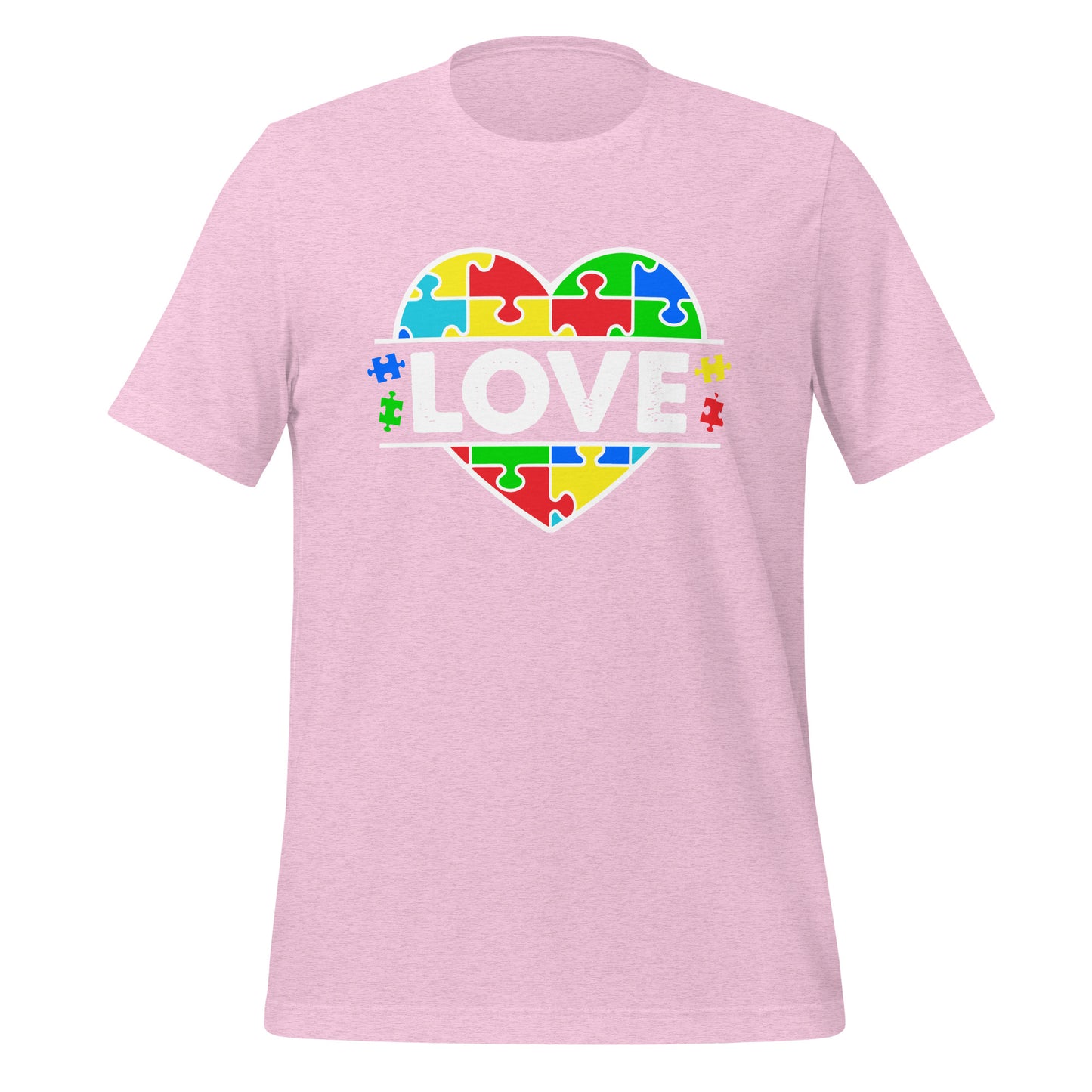 Autism Acceptance Together Quality Cotton Bella Canvas Adult T-Shirt