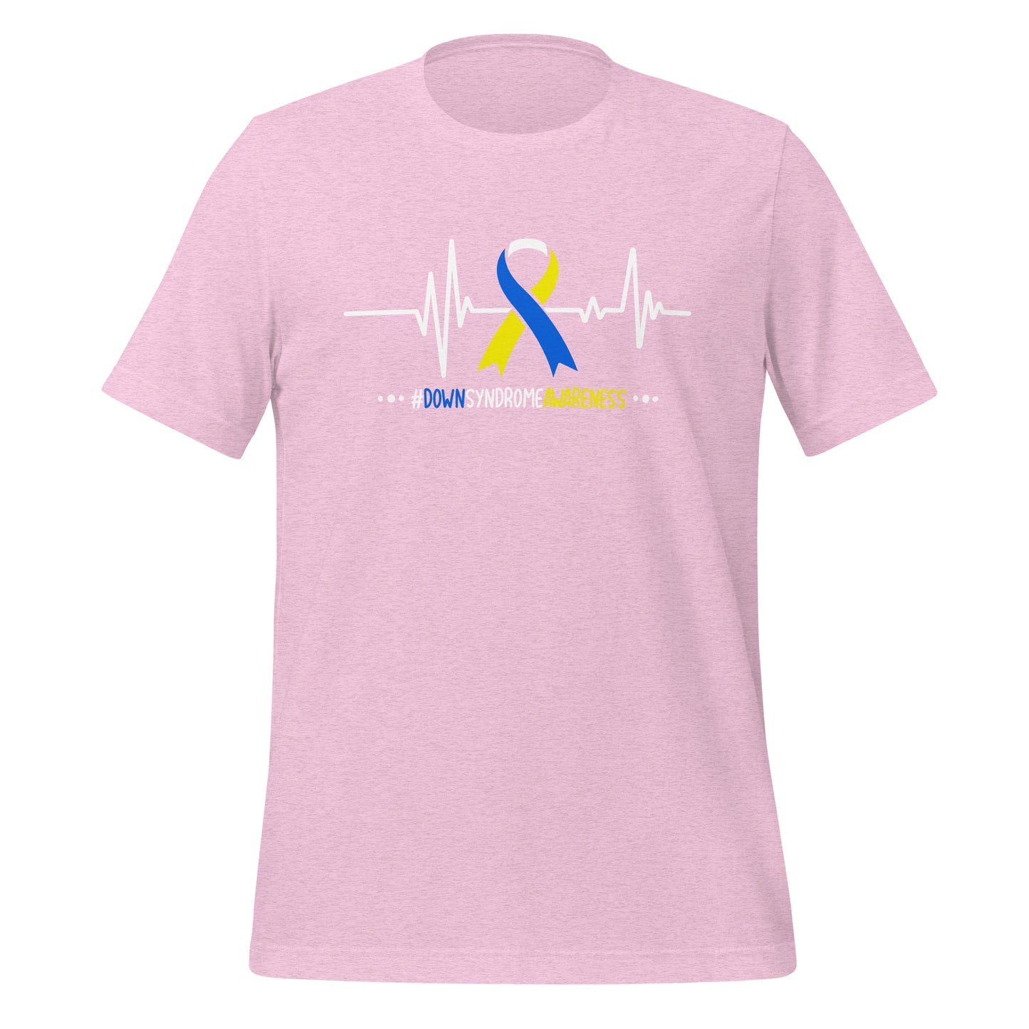 Down Syndrome Awareness Quality Cotton Bella Canvas Adult T-Shirt