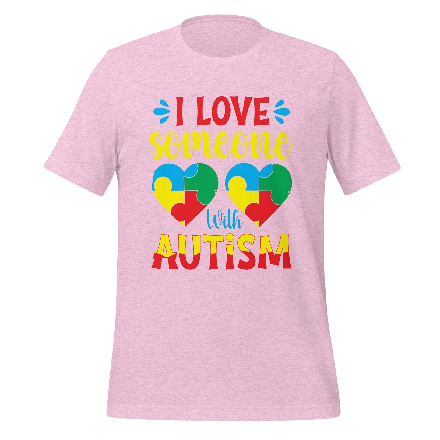 Autism Acceptance Together Quality Cotton Bella Canvas Adult T-Shirt