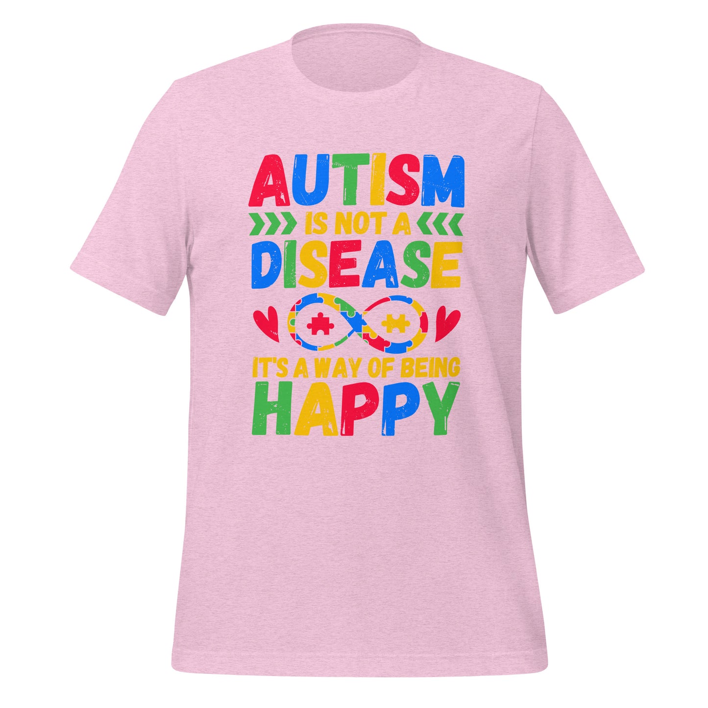 Autism Acceptance Together Quality Cotton Bella Canvas Adult T-Shirt