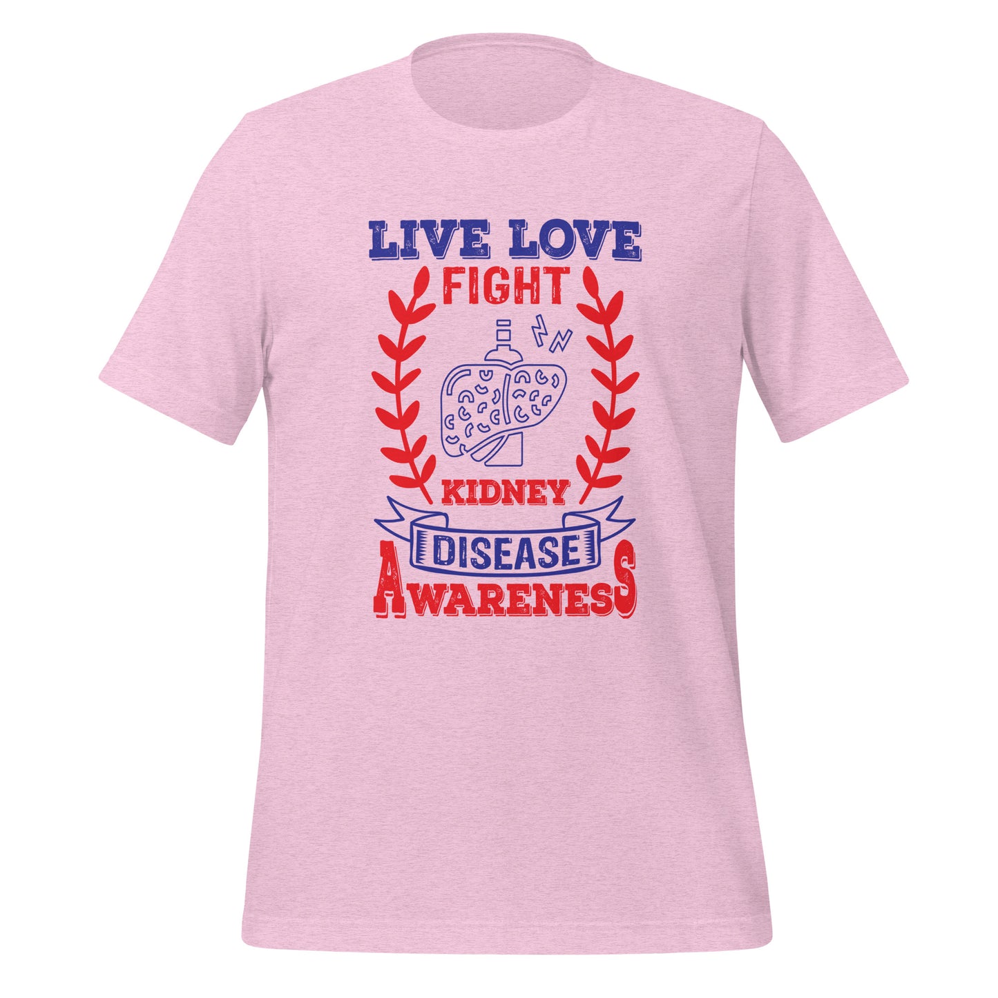 Kidney Awareness Quality Cotton Bella Canvas Adult T-Shirt