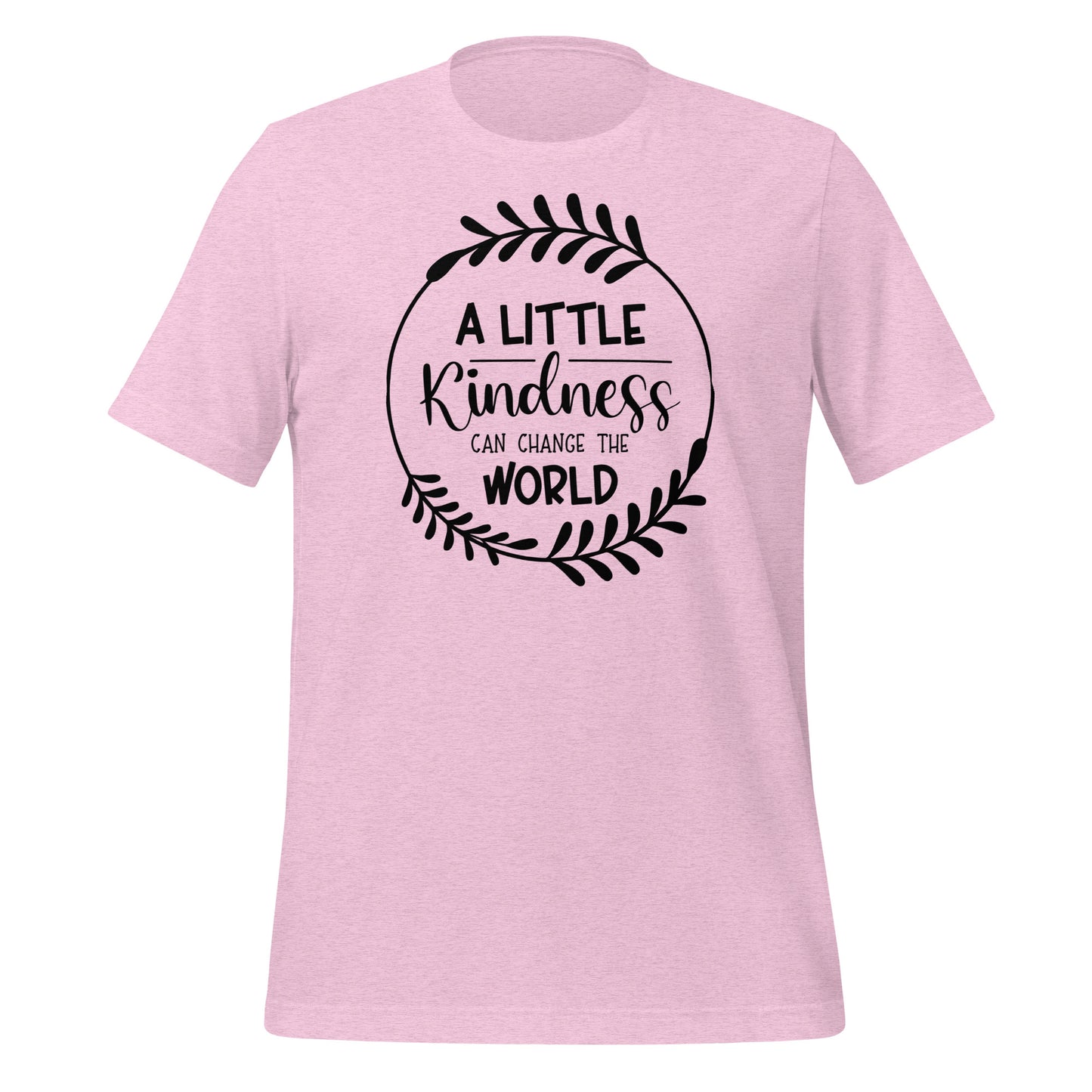 Kindness Can Change The World Quality Cotton Bella Canvas Adult T-Shirt