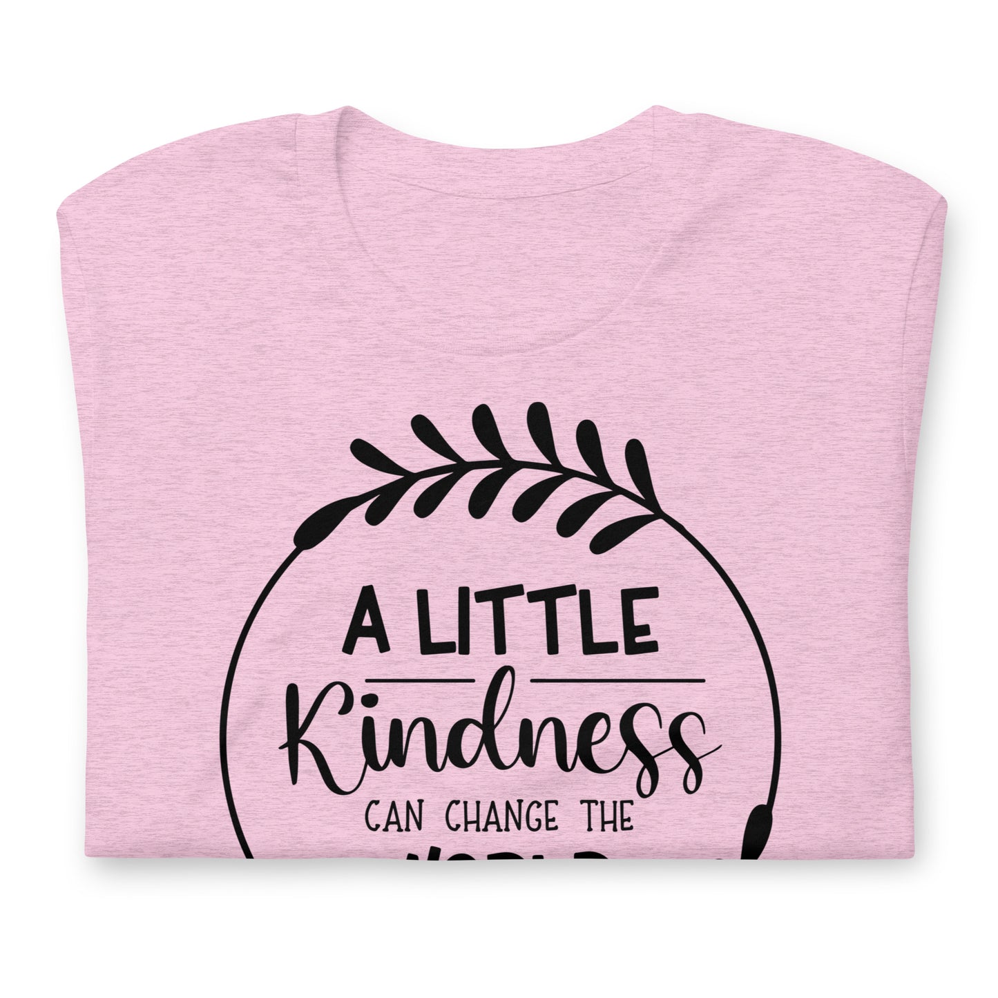 Kindness Can Change The World Quality Cotton Bella Canvas Adult T-Shirt