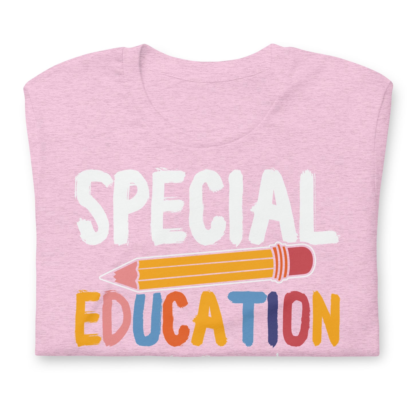 Special Education Crew Teacher Bella Canvas Unisex T-Shirt