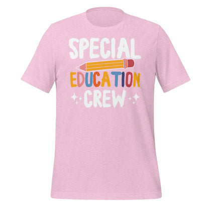 Special Education Crew Teacher Bella Canvas Unisex T-Shirt