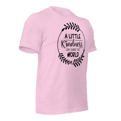 Kindness Can Change The World Quality Cotton Bella Canvas Adult T-Shirt