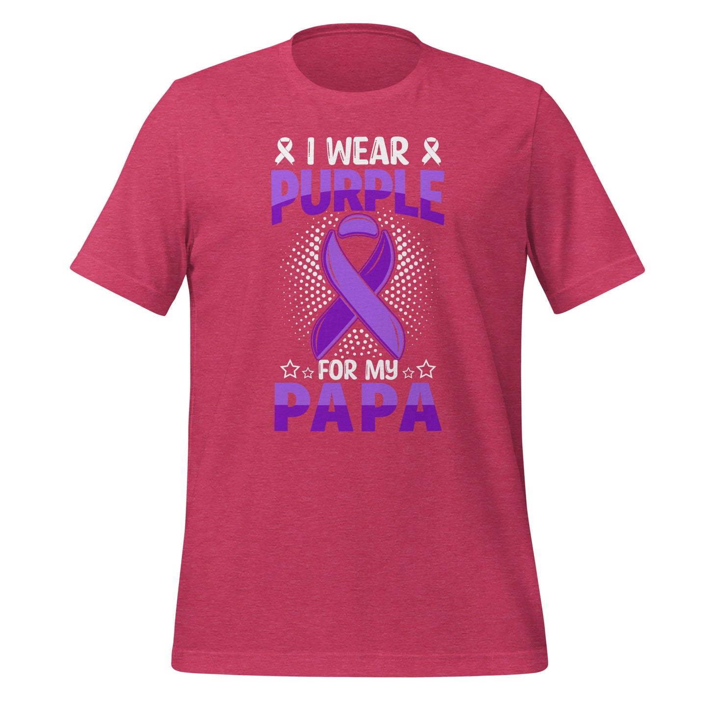 Alzheimer's Awareness Quality Cotton Bella Canvas Adult T-Shirt