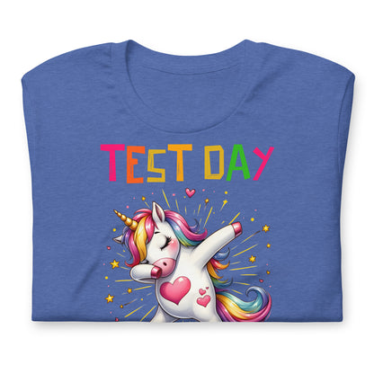 Test Day Don't Stress, Do Your Best Teacher Bella Canvas Unisex T-Shirt