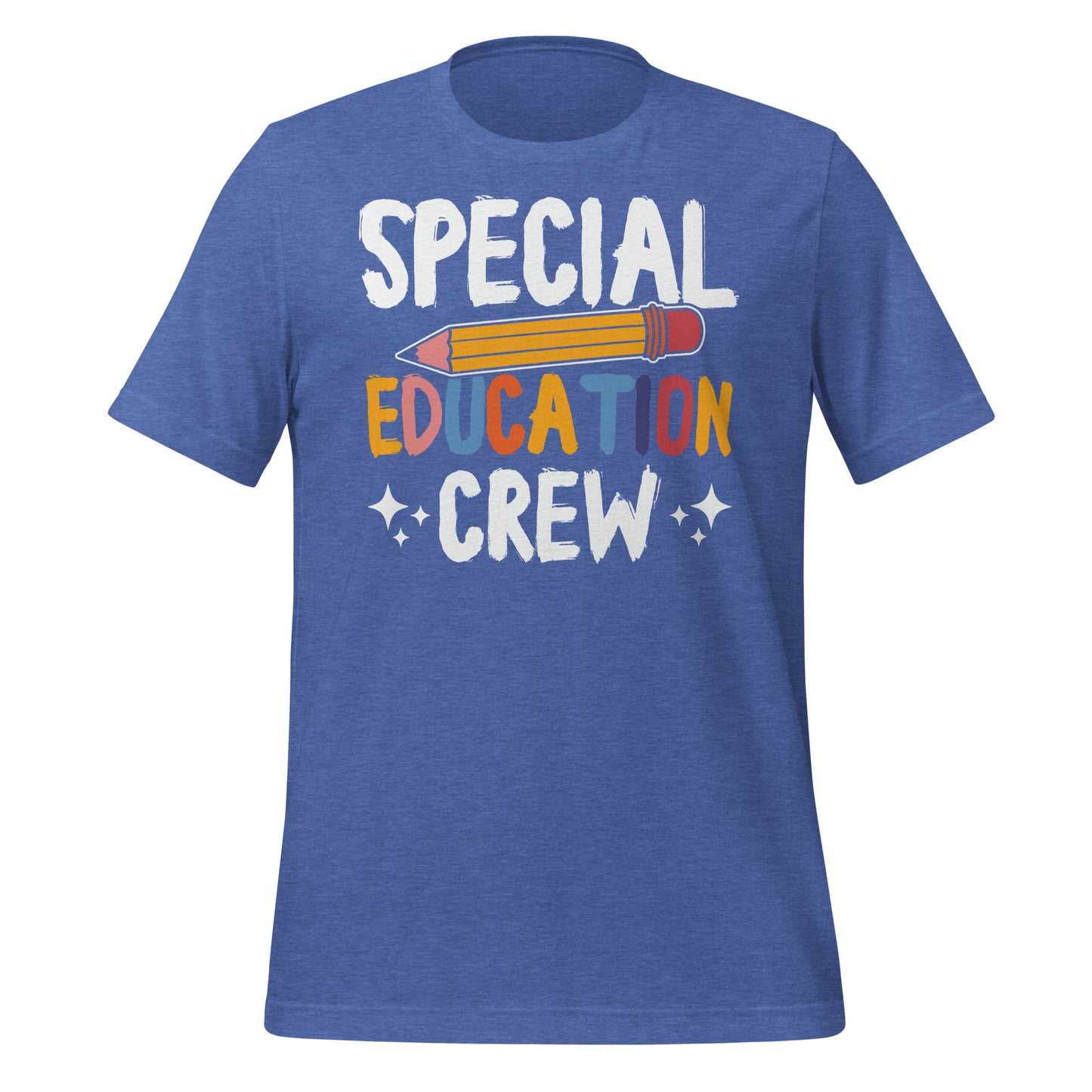 Special Education Crew Teacher Bella Canvas Unisex T-Shirt