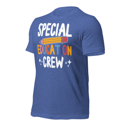 Special Education Crew Teacher Bella Canvas Unisex T-Shirt