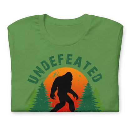 Undefeated Hide & Seek Champion Bigfoot Bella Canvas Adult T-Shirt