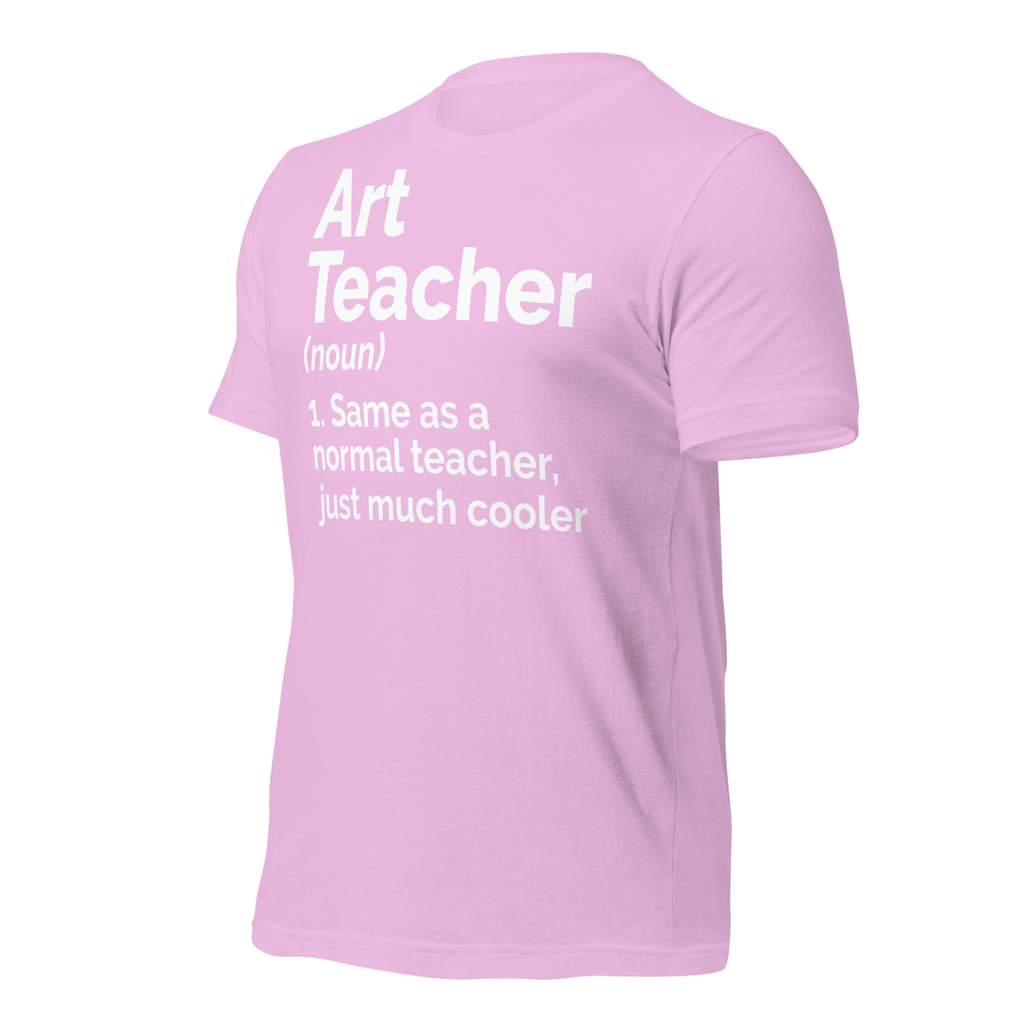 Art Teacher Funny Definition Bella Canvas Unisex T-Shirt