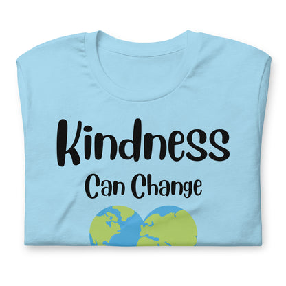 Kindness Can Change the World Quality Cotton Bella Canvas Adult T-Shirt