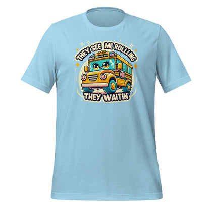 They See Me Rolling, They Waitin' Bus Driver Bella Canvas Adult T-Shirt