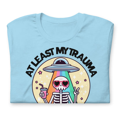 At Least My Trauma Made Me Funny Bella Canvas Adult T-Shirt