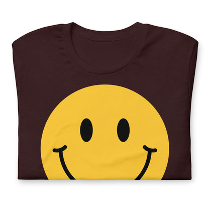 Smiley Face Quality Cotton Bella Canvas Adult T-Shirt