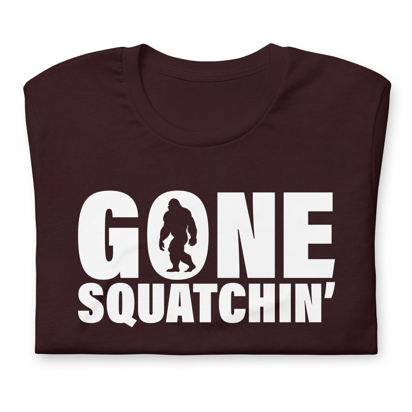 Gone Squtchin' Bigfoot Bella Canvas Adult T-Shirt