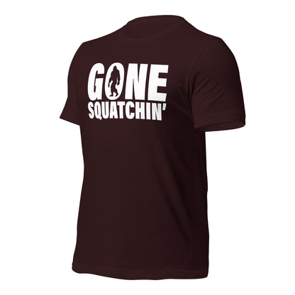 Gone Squtchin' Bigfoot Bella Canvas Adult T-Shirt